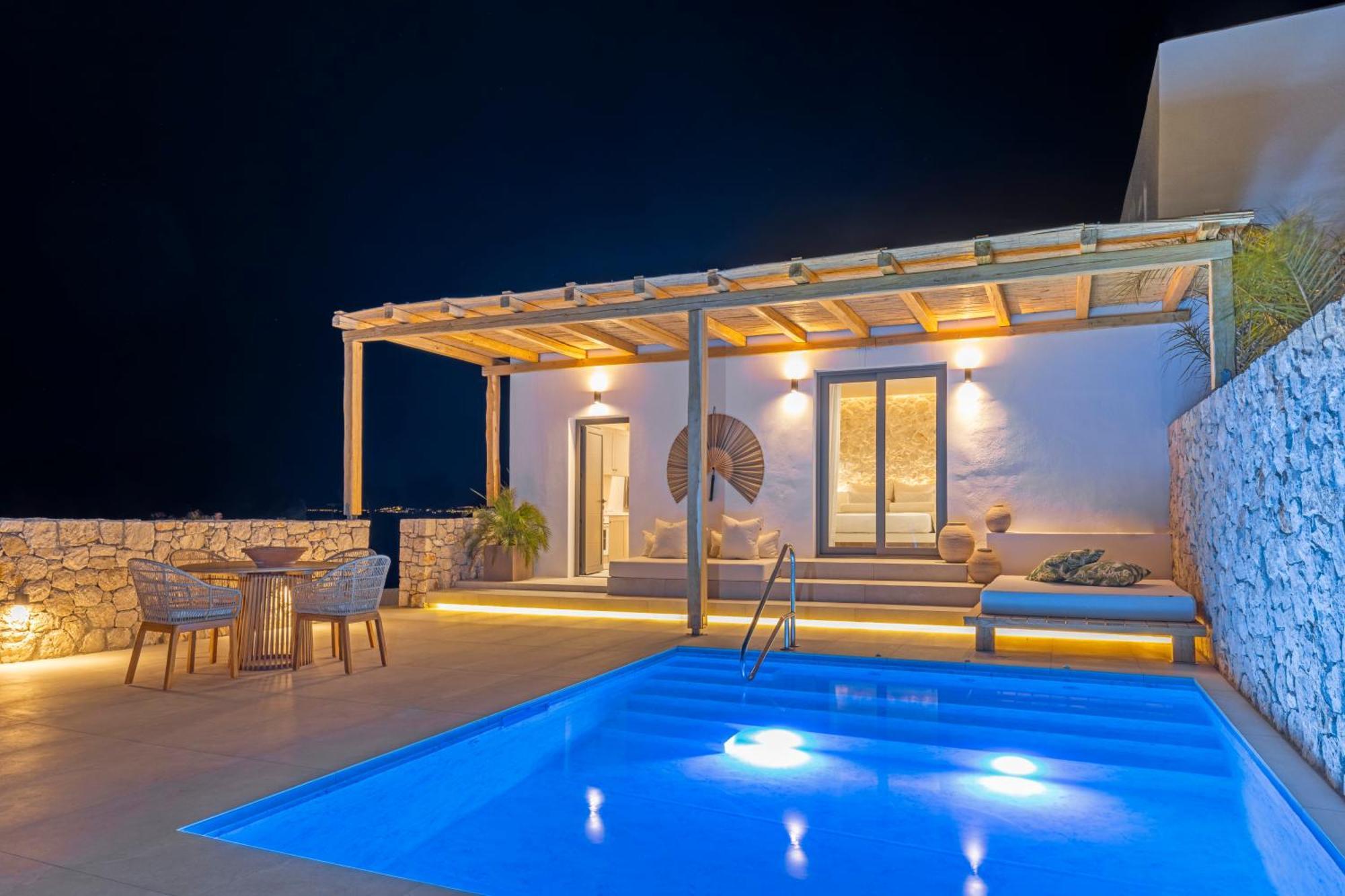 Milos Villas Complex Pefki Exteriör bild